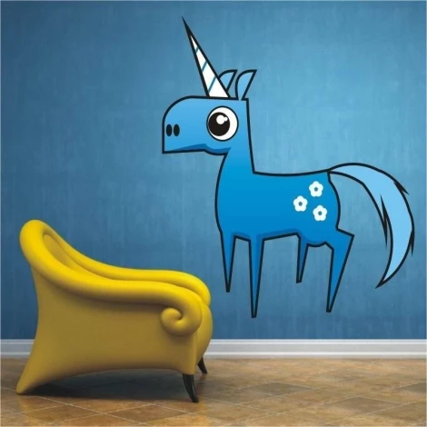 Naklejka jednorożec boy 01