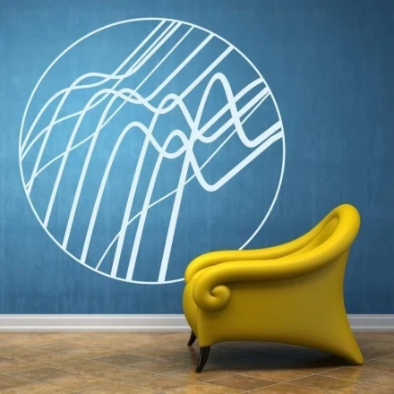 Szablon malarski abstrakcja 1347