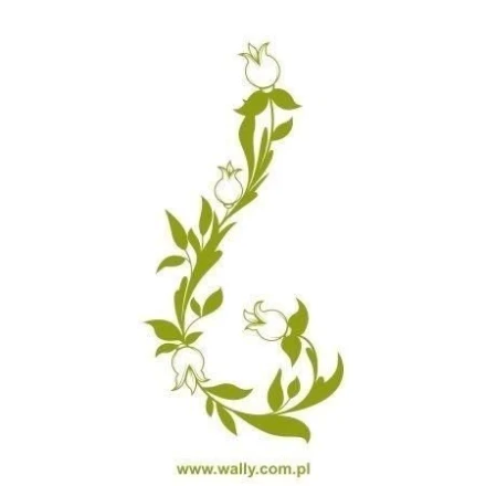 Naklejka floral 1426