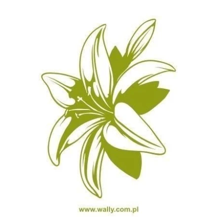 Naklejka kwiaty 1437