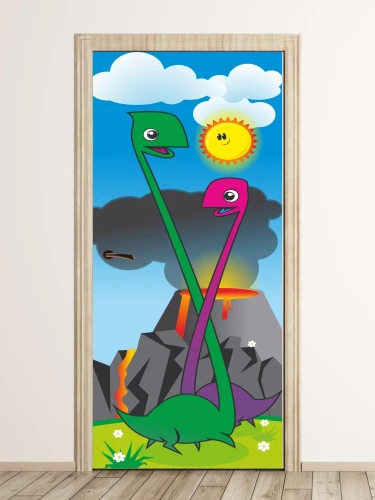 Fototapeta na drzwi dinozaury 1139