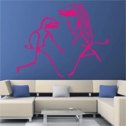 Naklejka afrykański 1489