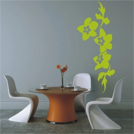 Szablon malarski kwiaty 0988