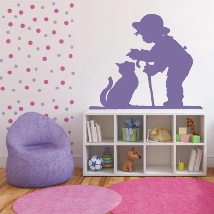 Naklejka chłopczyk 1591