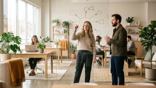 Jak zintegrować tablice suchościeralne w przestrzeniach coworkingowych? Porady dla menedżerów i właścicieli biur