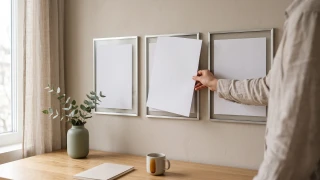 Ramka magnetyczna - wykorzystanie formatów A4 w komunikacji wizualnej