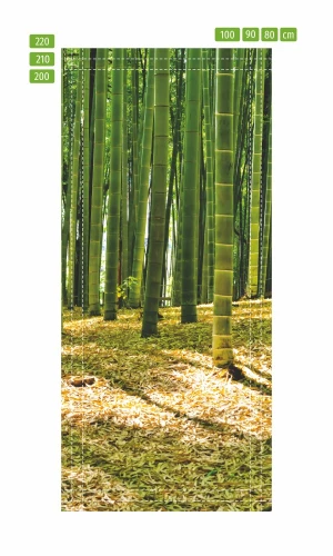 Fototapeta na drzwi bambusy FP 6195
