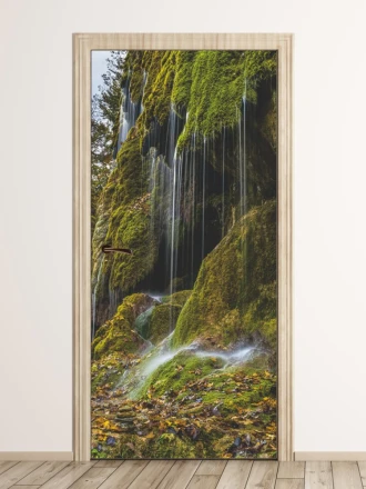 Fototapeta na drzwi jesienny wodospad FP 6084