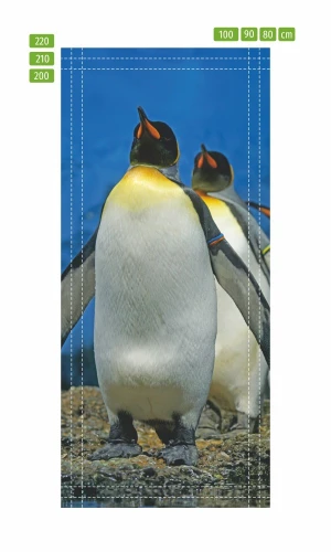 Fototapeta na drzwi pingwin FP 6249
