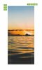 Fototapeta na drzwi zachód śłońca nad morzem FP 3490