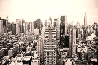 Fototapeta na ścianę budynki Nowego Jorku FP 4951