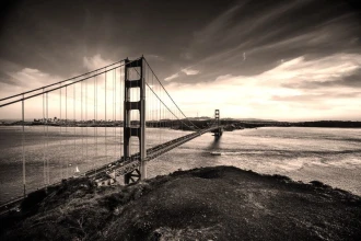 Fototapeta na ścianę Golden Gate widok na most FP 2255