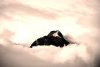 Fototapeta na ścianę górski szczyt otoczony chmurami FP 3715