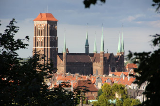 Fototapeta na ścianę katedra Gdańsk FP 4108