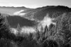 Fototapeta na ścianę mgła w dolinie FP 2041