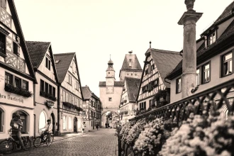 Fototapeta na ścianę niemiecki rynek miasta FP 5363