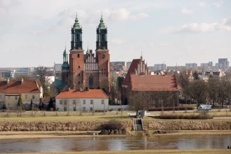 Fototapeta na ścianę panorama Poznań FP 5244