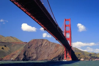 Fototapeta na ścianę słynny Golden Gate FP 4134
