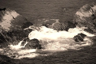 Fototapeta na ścianę wzburzone wody oceanu FP 1751