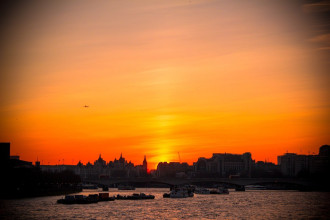 Fototapeta na ścianę zachód słońca w Londynie FP 5603
