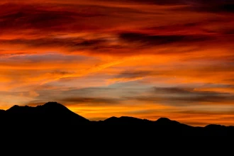 Fototapeta na ścianę zachód słońca w Tatrach FP 5636
