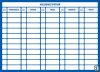 Kalendarz spotkań tablica suchościeralna Lean 114
