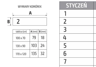 Kalendarz suchościeralny roczny uniwersalny wersja polska 283