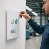 Kieszeń magnetyczna A4 pojemna - grubość 10 mm