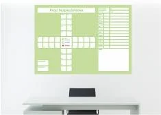 Tablice Lean krzyż bezpieczeństwa