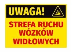 Naklejki BHP ostrzegawcze