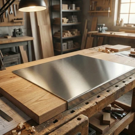 Nakładka ochronna na blat nierdzewna INOX