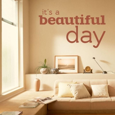 Naklejka 03X 21 it's beautiful day 1737