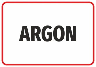 Naklejka Argon