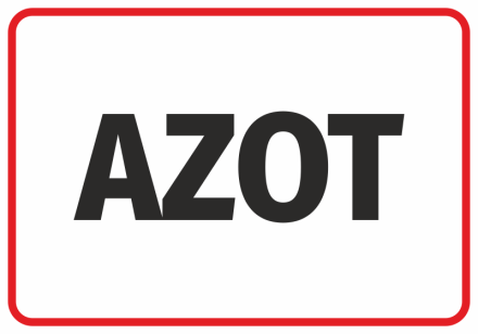 Naklejka Azot