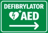 Naklejka Defibrylator AED N560