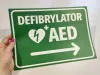 Naklejka Defibrylator AED N560