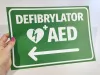 Naklejka Defibrylator AED N561
