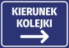 Naklejka Kierunek kolejki N425