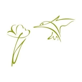 Naklejka koliber kwiatek 1284