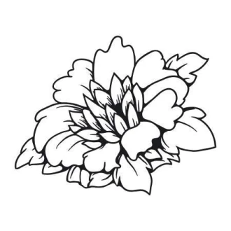 Naklejka kwiat 2083