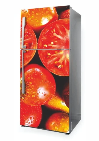 Naklejka na lodówkę pomidory P1004