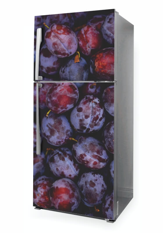 Okleina na lodówkę naklejka śliwki P1012