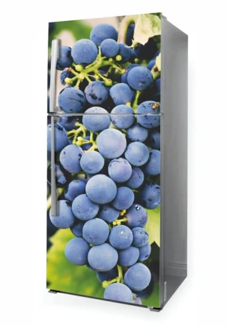Naklejka na lodówkę winogrona P1006