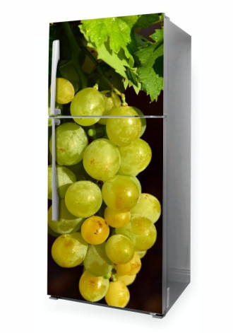 Naklejka na lodówkę winogrona P1008