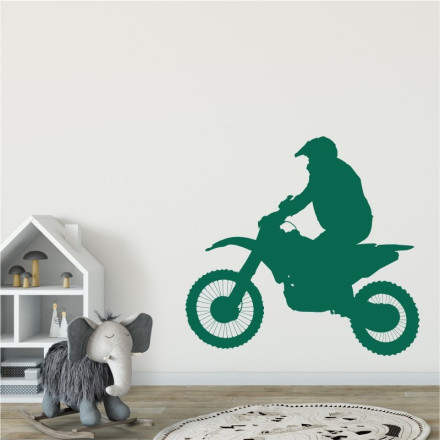Naklejka na ścianę motocykl 2314