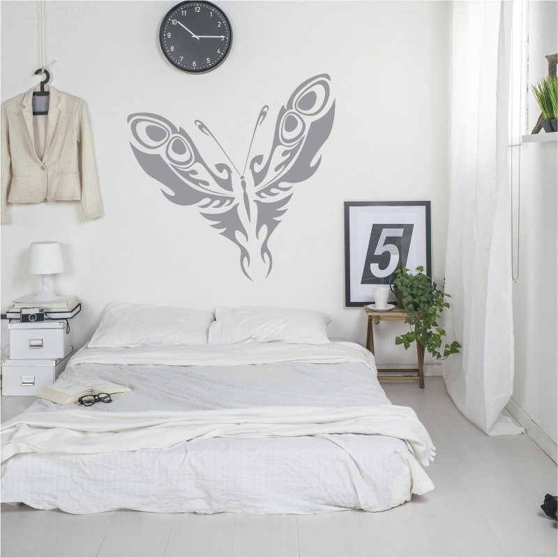Naklejka na ścianę wzorzysty motyl 2357