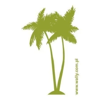 Naklejka palmy 0863