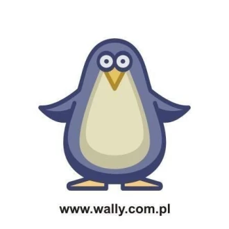 Naklejka pingwin 0966