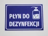 Naklejka Płyn do dezynfekcji N415