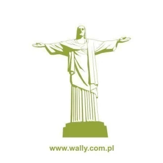 Naklejka Statua Chrystusa w Rio 0835